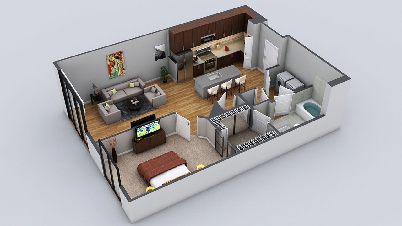  (Campaign: A1 | 1 Bed 1 Bath | 790 sq ft)