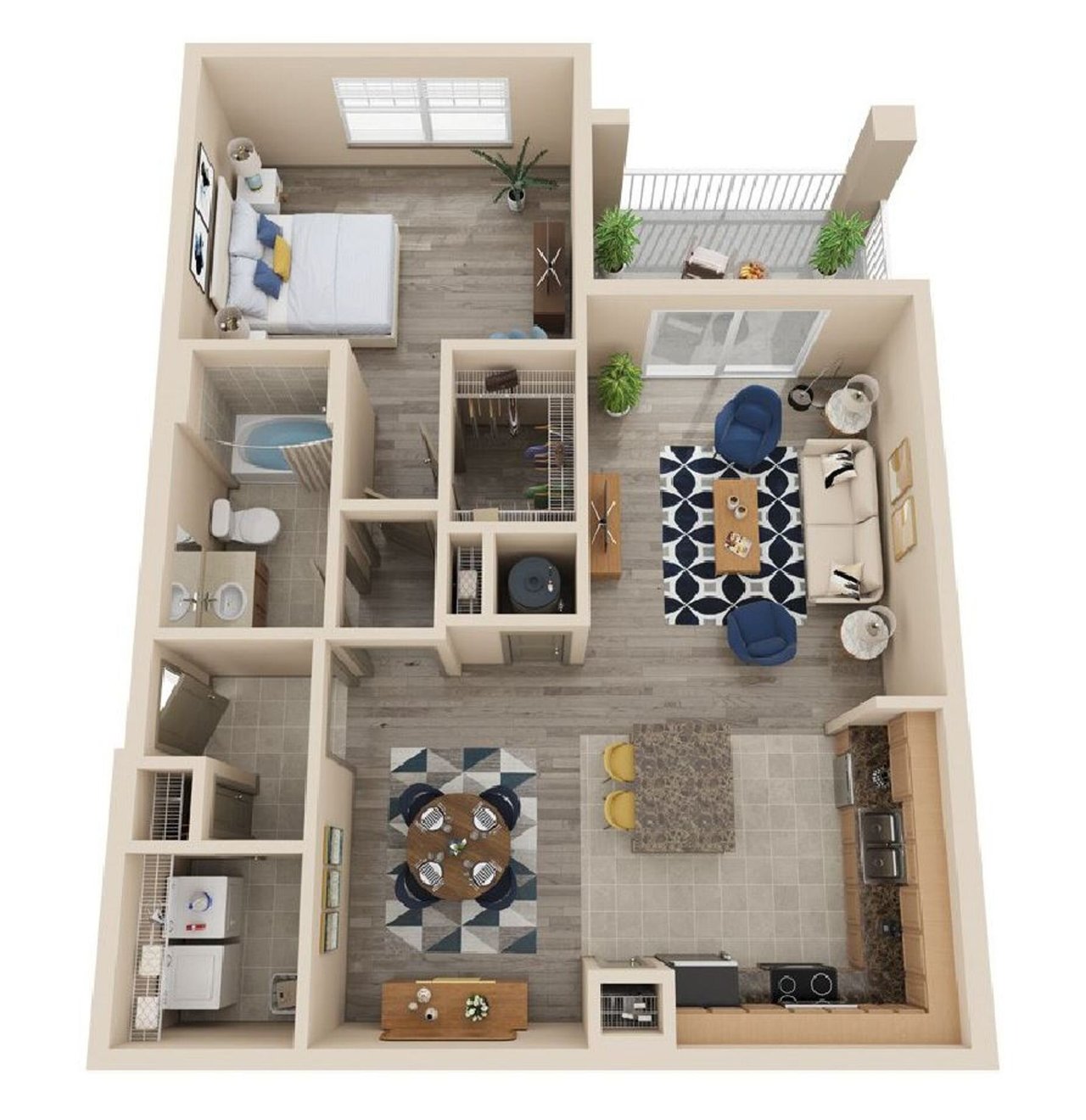 (Campaign: 1 Bed | 1 Bath | 885 sq ft)