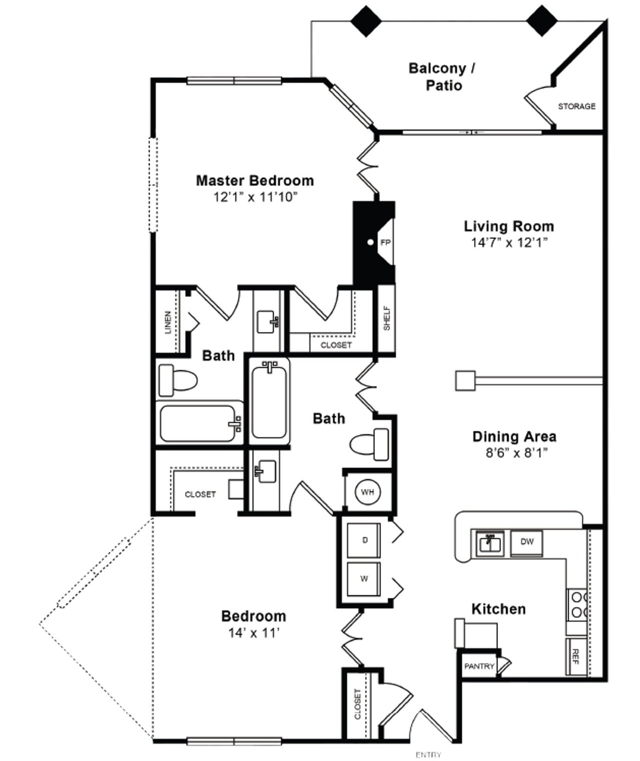  (Campaign: B3 | 2 Bed 2 Bath | 1125 sq ft)