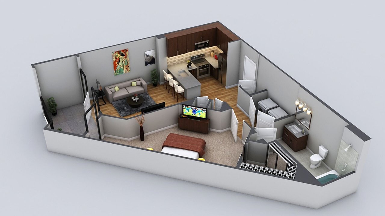  (Campaign: A2-1 | 1 Bed 1 Bath | 772 sq ft)