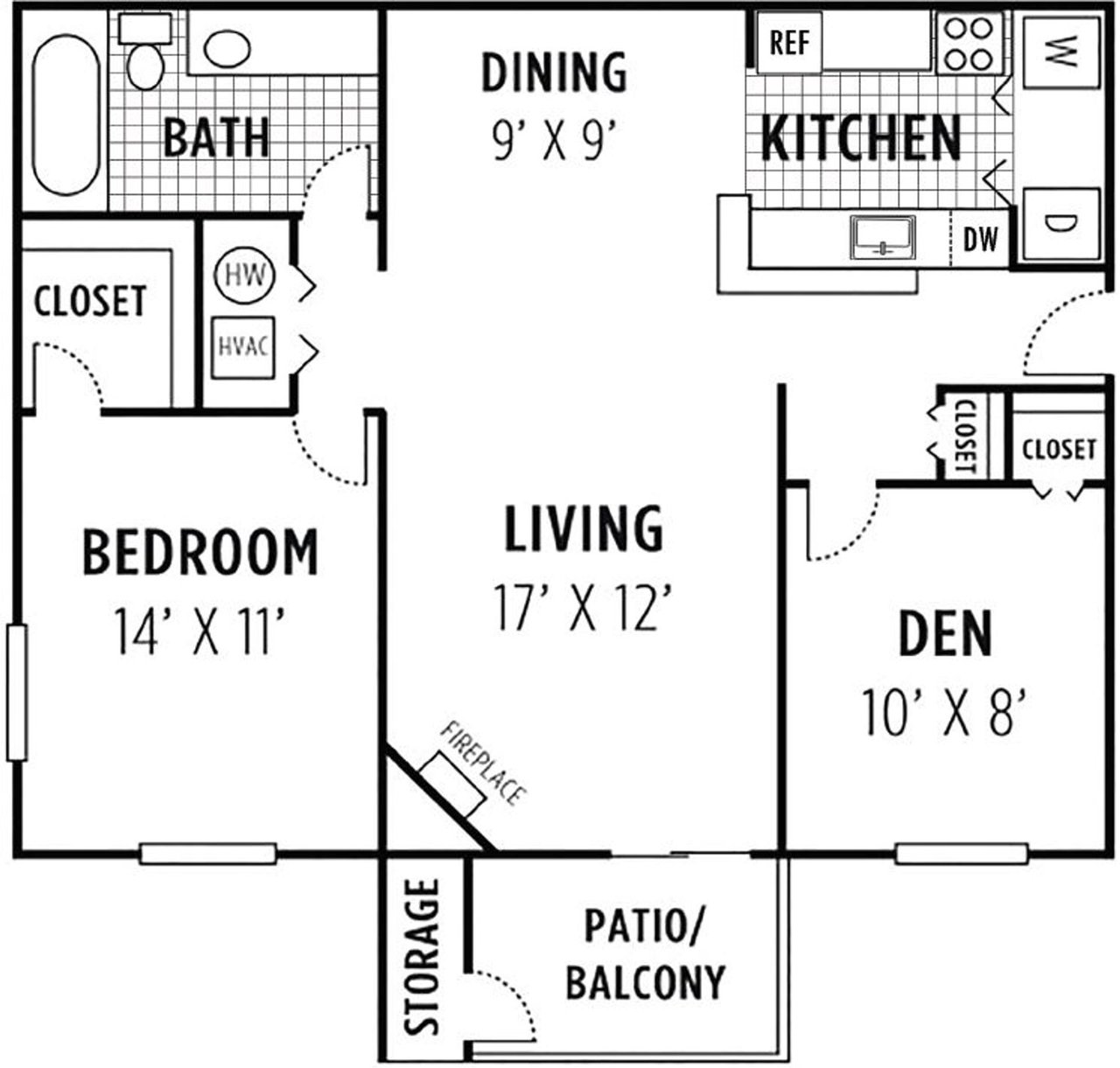 (Campaign: A2 | 1 Bed 1 Bath | 819 sq ft)
