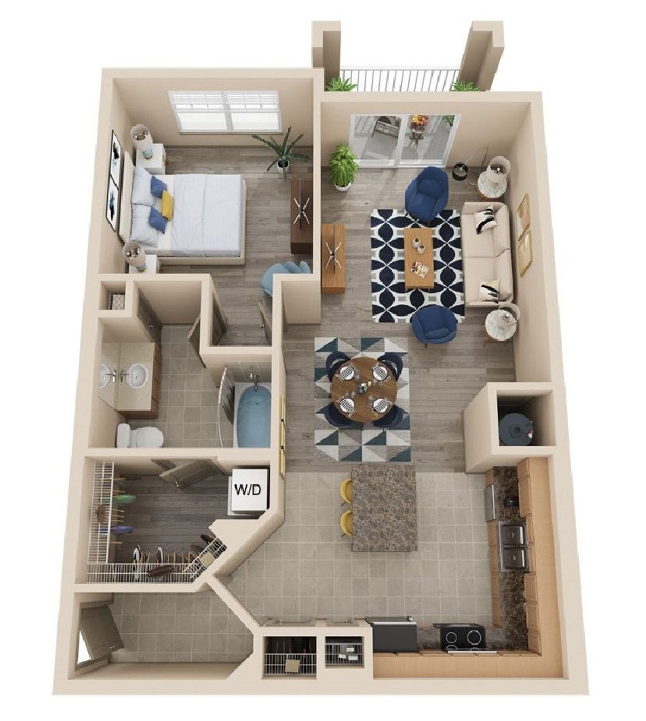  (Campaign: 1 Bed | 1 Studio | 780 sq ft)