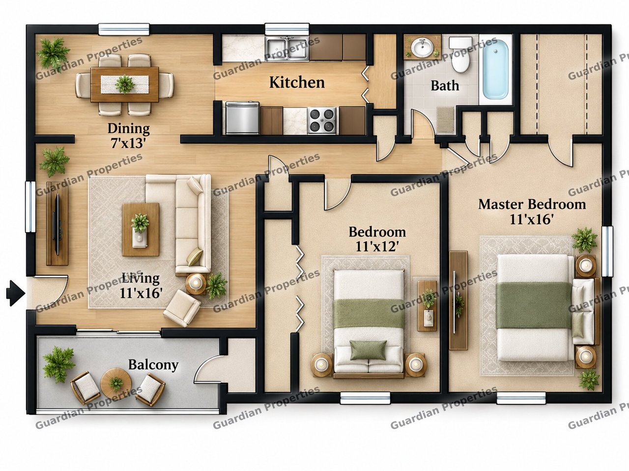 1924 N. Leg Rd Unit 5C Augusta, GA 30909